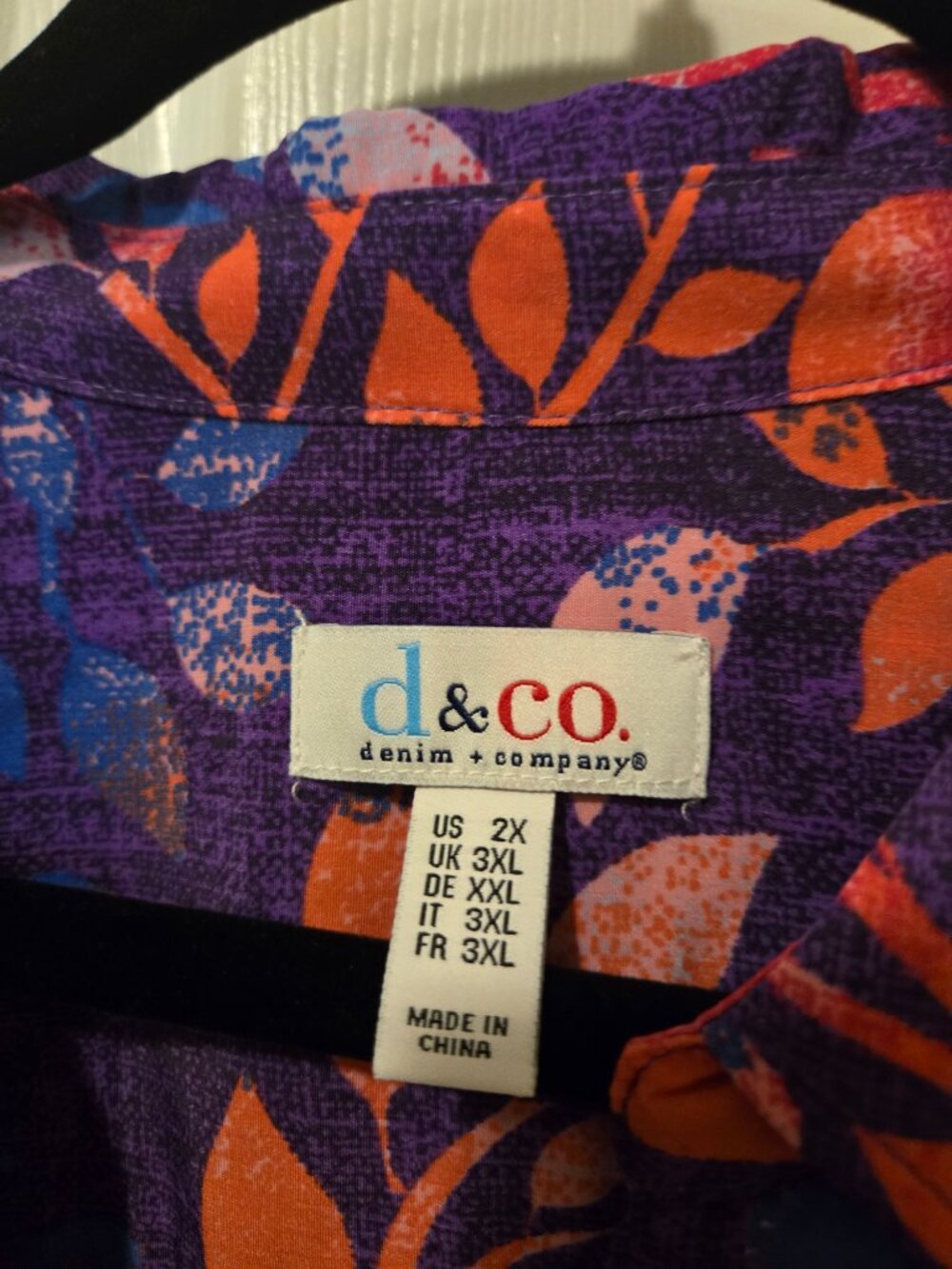 Denim and company 2x blouse - Picture 3 of 7